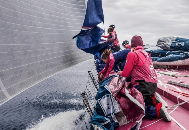 Onboard Team SCA - Volvo Ocean Race 2015 © Anna-Lena Elled/Team SCA
