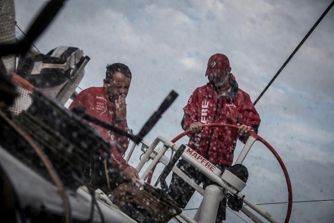 Onboard MAPFRE - Volvo Ocean Race 2015 © Francisco Vignale/Mapfre/Volvo Ocean Race