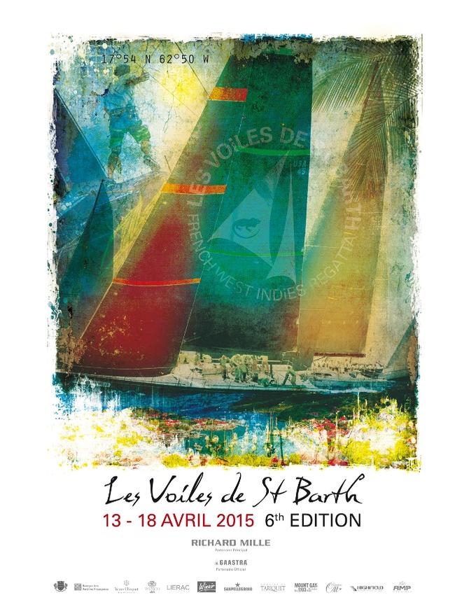 The new Voiles de Saint Barth's poster ©  DR