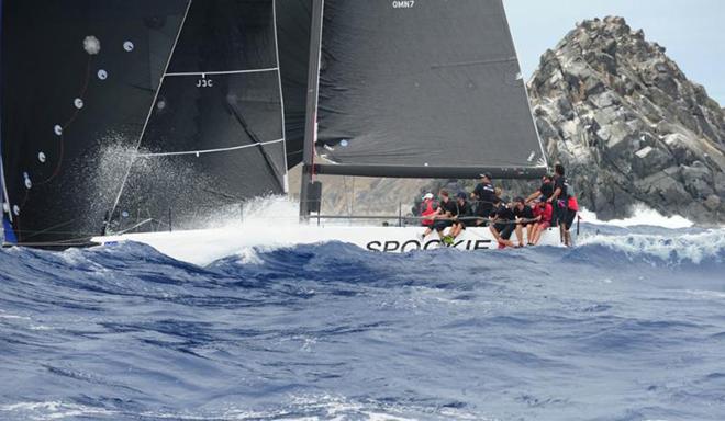 Steve and Heidi Benjamin's HP40, Spookie leads CSA Racing 1 after day one of the BVI Spring Regatta ©  Todd Van Sickle