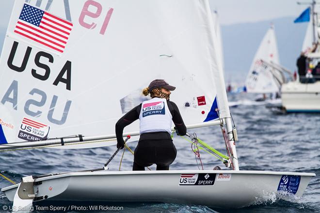Paige Railey, Laser Radial Class. © Will Ricketson / US Sailing Team http://home.ussailing.org/