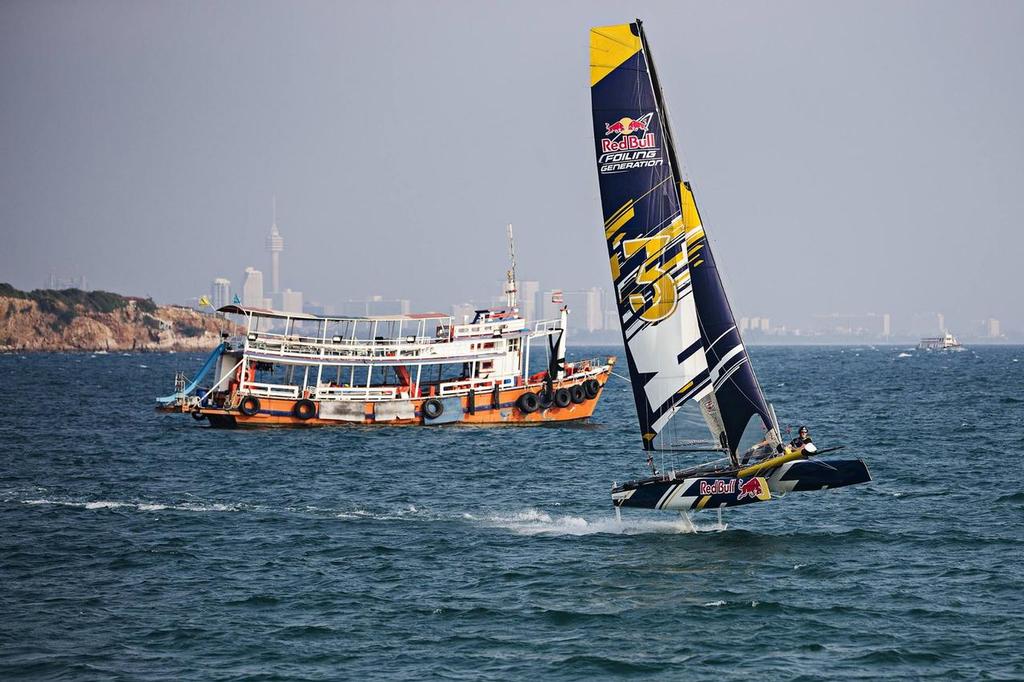 10007290 335250780004460 317962568101354558 o - Red Bull Foiling Generation Search - Japan April 2015 photo copyright Red Bull Extreme Racing  taken at  and featuring the  class