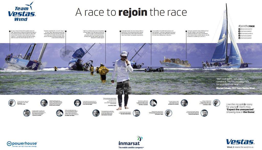 The pathway to restart the Volvo Ocean Race for Team Vestas Wind © Brian Carlin - Team Vestas Wind