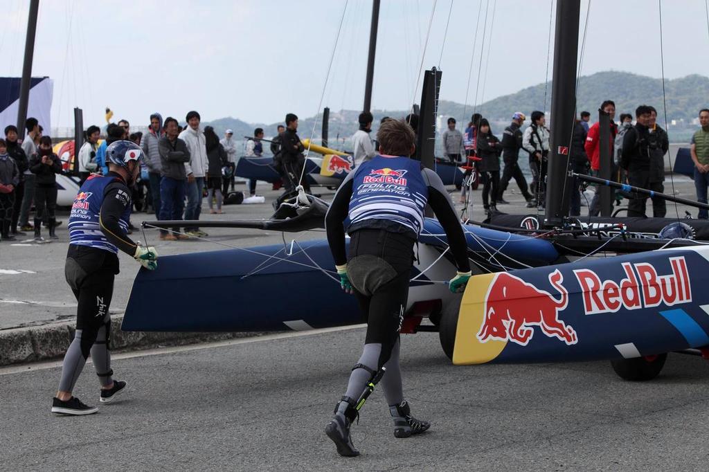 - Red Bull Foiling Generation Search - Japan April 2015 © Red Bull Extreme Racing 