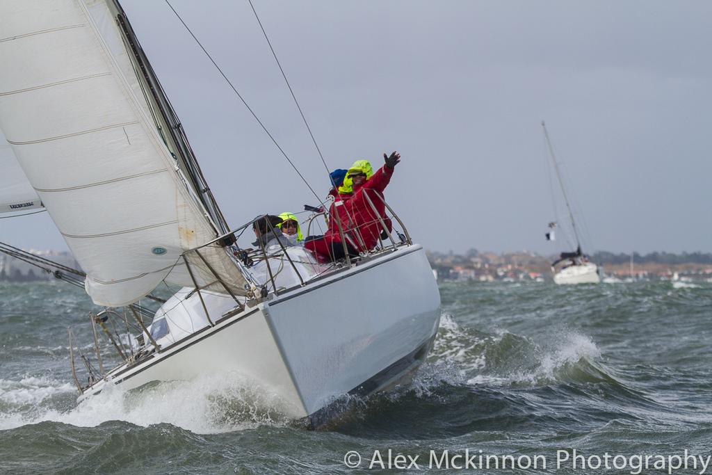 Savage heading back in. - 2015Port Phillip Women's Championship Series photo copyright  Alex McKinnon Photography http://www.alexmckinnonphotography.com taken at  and featuring the  class