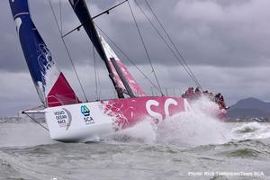 - Team SCA racing in the Practice for the In Port Race at Itajai, Brazil photo copyright Rick Tomlinson / Team SCA taken at  and featuring the  class