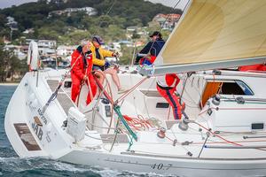 2014 Sail Port Stephens day 3 photo copyright Jon Reid Saltwater Images http://www.saltwaterimages.com.au taken at  and featuring the  class