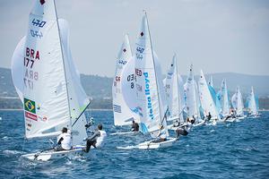 470 Women - 2015 ISAF Sailing World Cup Hyeres photo copyright ISAF  taken at  and featuring the  class