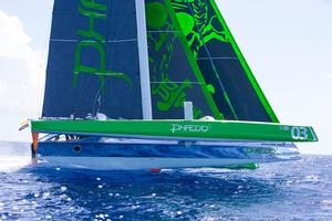 Phaedo3's race one at Les Voiles de St Barth photo copyright Rachel Jaspersen taken at  and featuring the  class