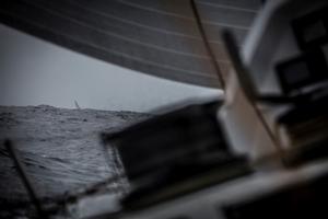 Leg six to Newport onboard MAPFRE. Dongfeng giving us a good fight while crossing the Doldrums. - Volvo Ocean Race 2015 photo copyright Francisco Vignale/Mapfre/Volvo Ocean Race taken at  and featuring the  class