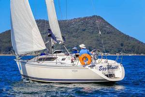 Eggsilante  - 2015 Sail Port Stephens photo copyright Saltwater Images taken at  and featuring the  class