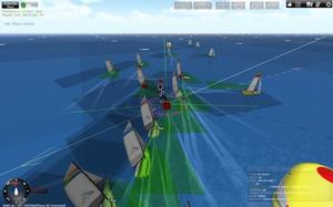 Virtual Sailing screenshot - The Virtual Sailing World Championship photo copyright SailX taken at  and featuring the  class
