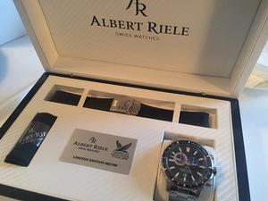 The ``Premiere World Match Racing Tour Limited Edition`` watch by Albert Riele photo copyright WMRT taken at  and featuring the  class