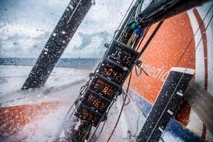 Onboard Team Alvimedica - Leg six to Newport – Volvo Ocean Race 2015 photo copyright  Amory Ross / Team Alvimedica taken at  and featuring the  class