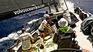 Onboard Team Brunel - Volvo Ocean Race 2015 photo copyright Stefan Coppers/Team Brunel taken at  and featuring the  class