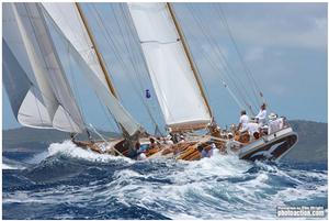 2015 Antigua Classic Yacht Regatta photo copyright Tim Wright/Photoaction.com taken at  and featuring the  class