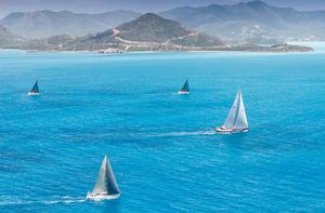 Pearns Point - a stunning background to the Round Antigua Race photo copyright Paul Wyeth / www.pwpictures.com http://www.pwpictures.com taken at  and featuring the  class
