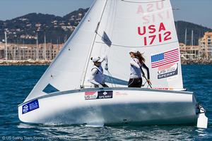 Haeger and Provancha, Women's 470. photo copyright Will Ricketson / US Sailing Team http://home.ussailing.org/ taken at  and featuring the  class