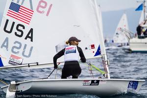 Paige Railey, Laser Radial Class. photo copyright Will Ricketson / US Sailing Team http://home.ussailing.org/ taken at  and featuring the  class