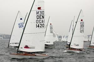 OK Dinghy sailing - Lindhardtsen Classic in Hellerup photo copyright  Robert Deaves taken at  and featuring the  class