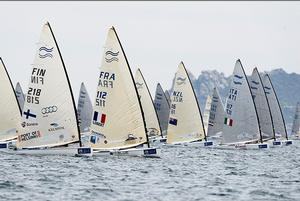 2015 ISAF Sailing World Cup Hyeres photo copyright  Franck Socha / ISAF Sailing World Cup Hyeres http://swc.ffvoile.fr/ taken at  and featuring the  class