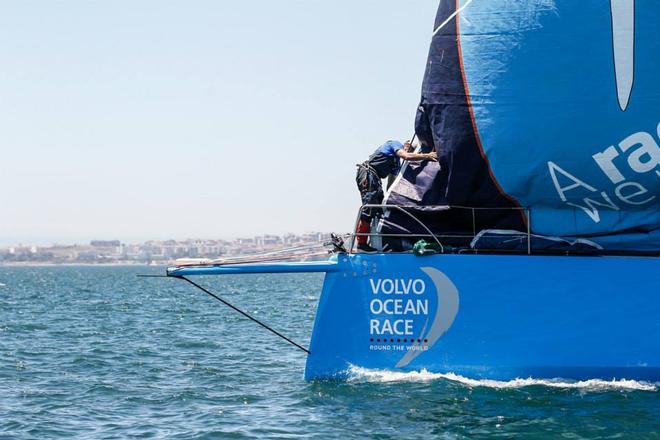 First sail - Team Vestas Wind - Sailing May 30, 2015 ©  Ainhoa Sanchez/Volvo Ocean Race
