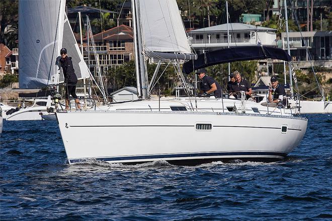 Czech Mate is another of the crews that seem to epitomise the joy of the regatta. - 2015 Vicsail Beneteau Pittwater Cup ©  John Curnow