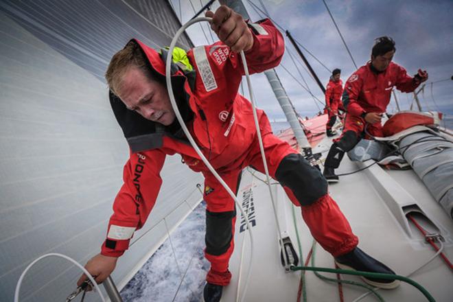 Leg 7 to Lisbon onboard Dongfeng Race Team. Day 02. 