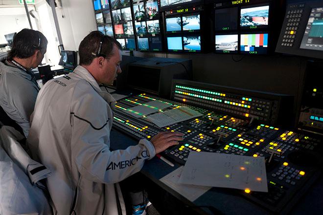 Television production control - 2013 America’s Cup © Gilles Martin-Raget http://www.martin-raget.com/