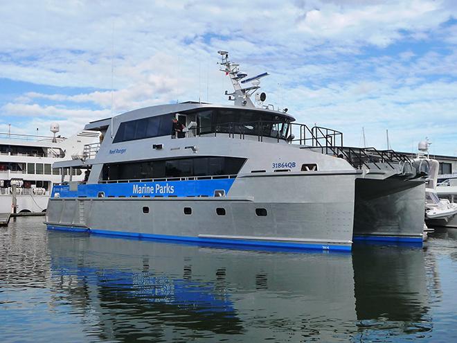For the first time in the world, the guardian of the Great Barrier Reef – Reef Ranger – will be open for visitors to step aboard at this year's Expo © Gold Coast Marine Expo www.gcmarineexpo.com.au