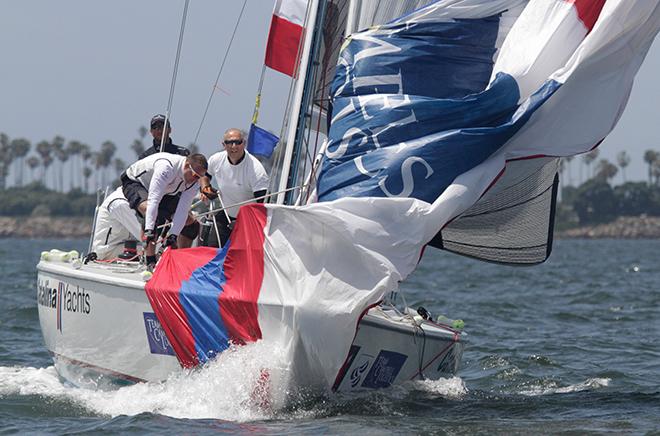 Racing on Day 3 of the 2015 Congressional Cup © World Match Racing Tour . http://www.wmrt.com