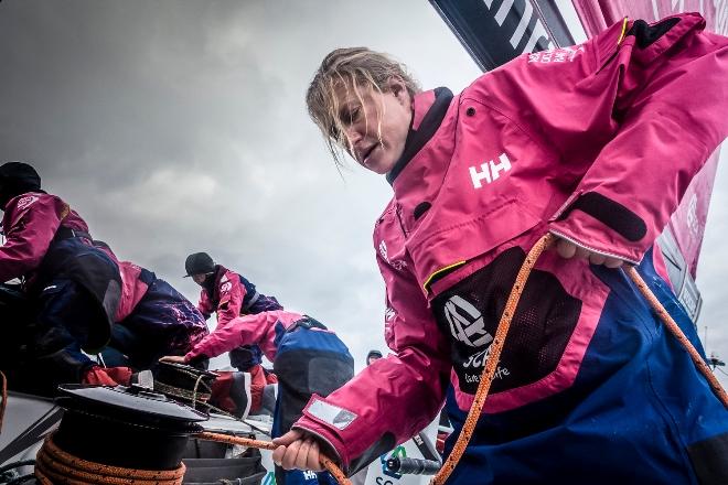 Onboard Team SCA - Volvo Ocean Race 2014-15  © Anna-Lena Elled/Team SCA