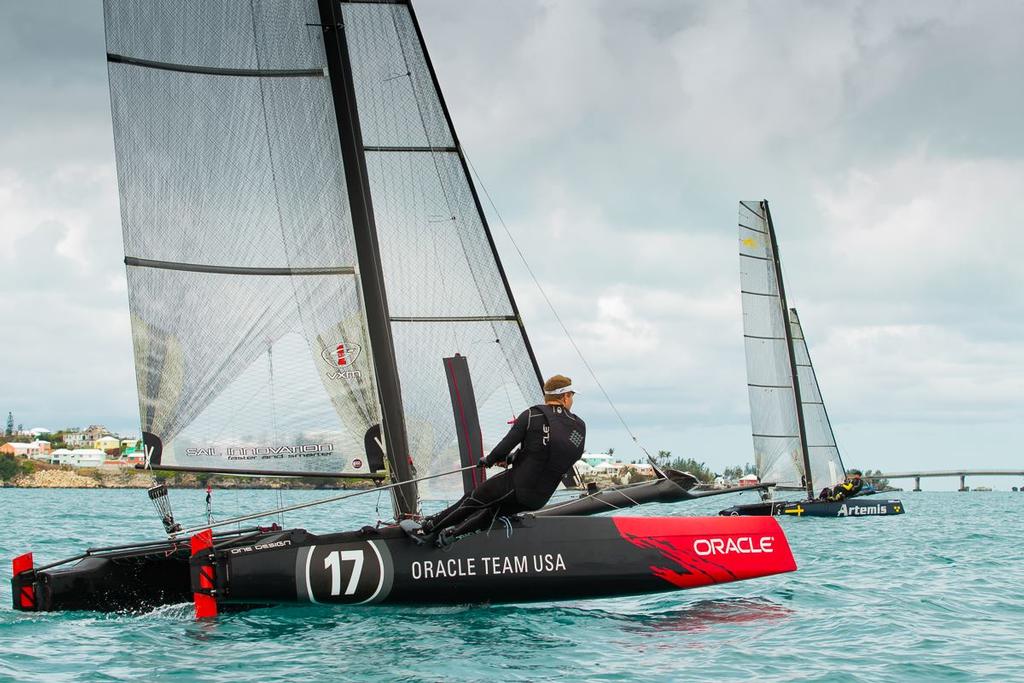 Phantoms - Oracle Team USA and Artemis - Bermuda - April 2015 photo copyright ACEA / Javier Salinas taken at  and featuring the  class