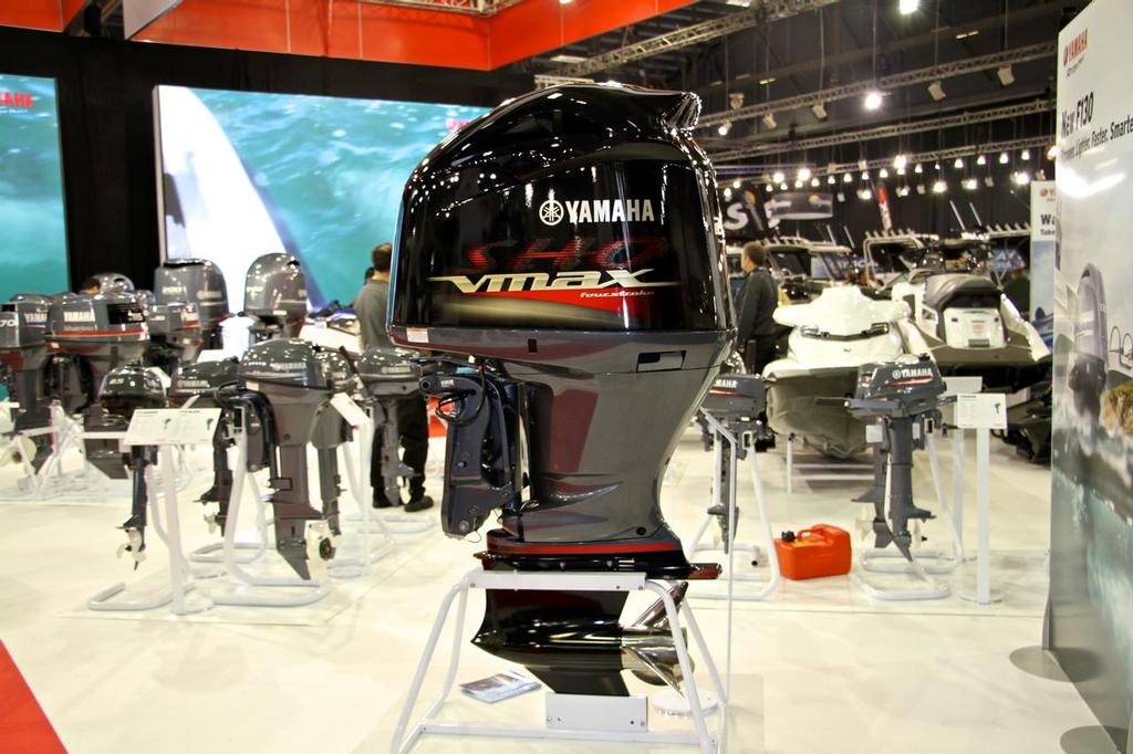 Yamaha stand -Day 2 - 2015 Hutchwilco NZ Boat Show photo copyright Richard Gladwell www.photosport.co.nz taken at  and featuring the  class