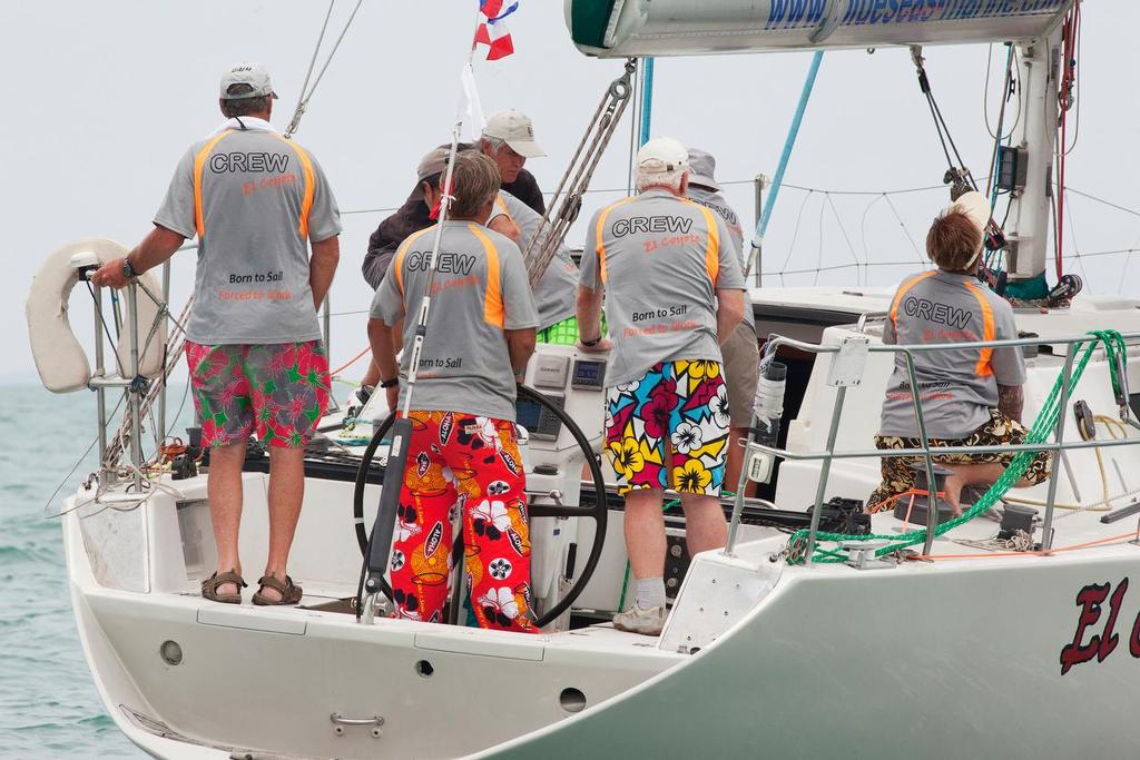 Top of the Gulf Regatta 2015. Best trousers award. © Guy Nowell/Top of the Gulf