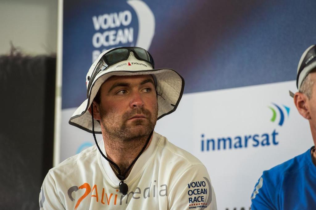 Leg 7 finish - Volvo Ocean Race 2014-15  © Ricardo Pinto / Volvo Ocean Race