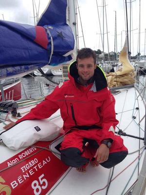 Alan Roberts ahead of the Solo Concarneau 2015 - Solo Concarneau 2015 photo copyright Artemis Offshore Academy taken at  and featuring the  class