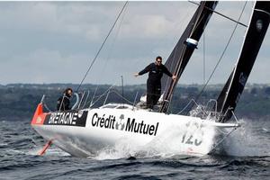 Crédit Mutuel Bretagne - Normandy Channel Race 2015 photo copyright Jean Marie Liot taken at  and featuring the  class