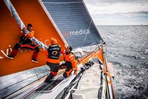 Onboard Team Alvimedica - Leg 7 to Lisbon - Volvo Ocean Race photo copyright  Amory Ross / Team Alvimedica taken at  and featuring the  class
