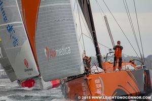 Volvo Ocean Race - In-port Race - Newport photo copyright  Leighton O'Connor taken at  and featuring the  class