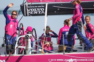 Leg six finish - Volvo Ocean Race 2015 photo copyright Leighton O'Connor taken at  and featuring the  class