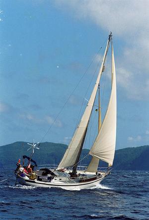 Tradewind 35, one of 13 traditional long keeled production yachts, type-approved for the Race photo copyright Barry Pickthall taken at  and featuring the  class