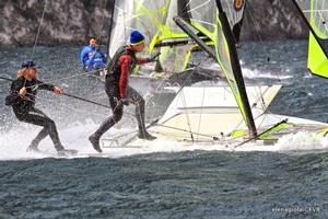 Day one - 2015 Garda Trentino Olympic Week photo copyright elenagiolai FVR taken at  and featuring the  class