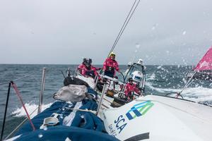 Leg 7 to Lisbon onboard Team SCA. Day 05. photo copyright Anna-Lena Elled/Team SCA taken at  and featuring the  class