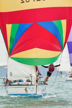 Top of the Gulf Regatta 2015. Colourful award. photo copyright Guy Nowell/Top of the Gulf taken at  and featuring the  class