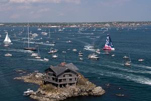 Team SCA start race back to Europe - Volvo Ocean Race 2014-15 photo copyright Team SCA taken at  and featuring the  class