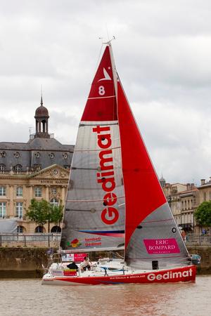 Les Runs Bompard - la Solitaire du Figaro Eric Bompard cachemire 2015 photo copyright Alexis Courcoux taken at  and featuring the  class