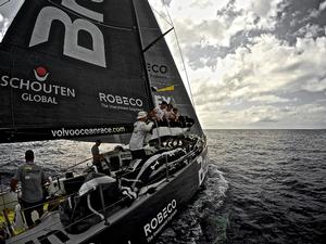 Onboard Team Brunel - Volvo Ocean Race 2015 photo copyright Stefan Coppers/Team Brunel taken at  and featuring the  class