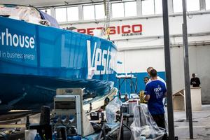 Team Vestas Wind - Volvo Ocean Race 2015 photo copyright Brian Carlin / Team Vestas Wind/Volvo Ocean Race taken at  and featuring the  class