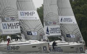 2015 Match Race Germany runs 21-25 May in Langenargen, Germany - 2015 World Match Racing Tour photo copyright Andy Heinrich taken at  and featuring the  class